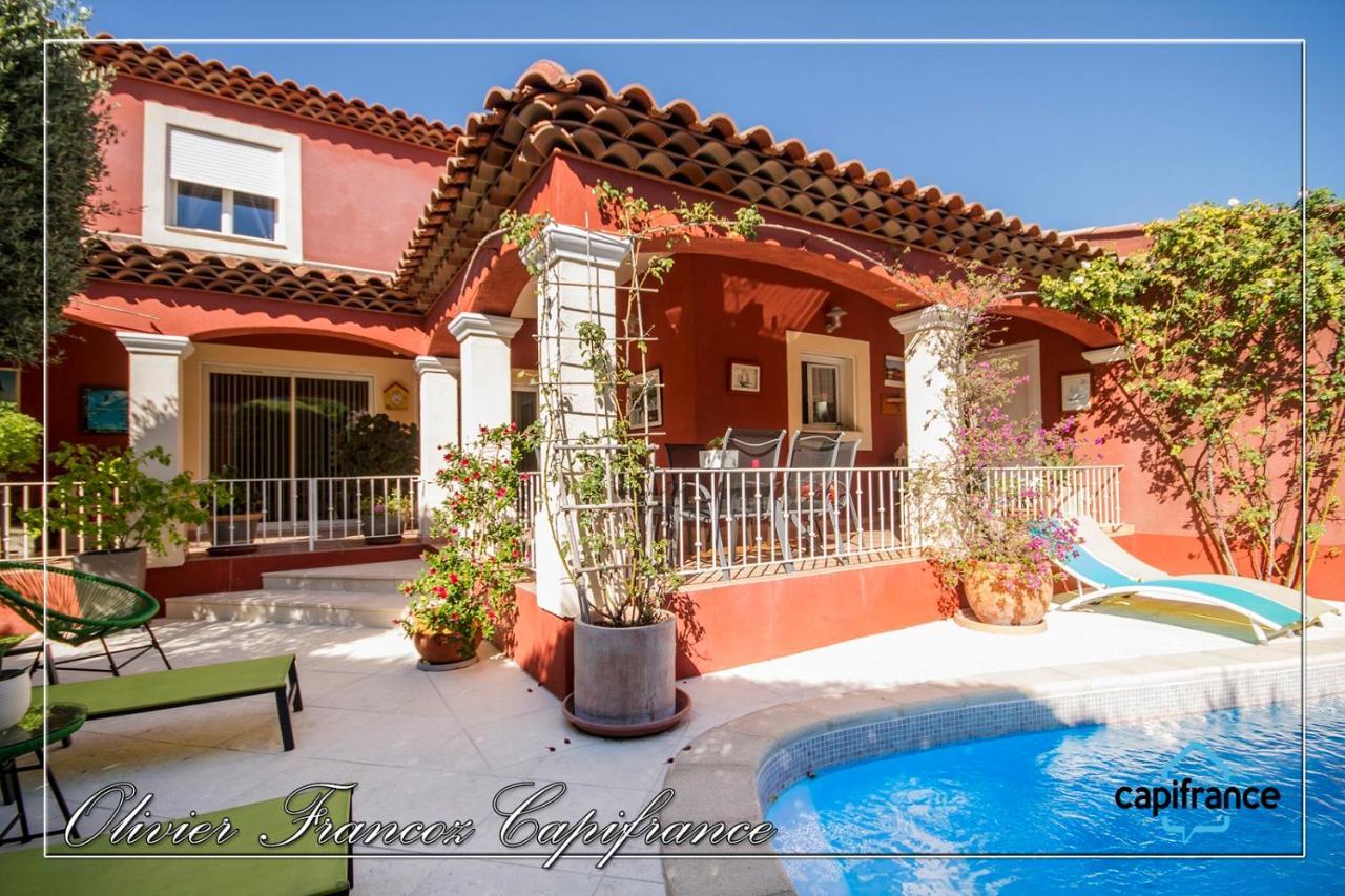 Villa sécurisée pres des lecques Saint-Cyr-sur-Mer Extérieur photo