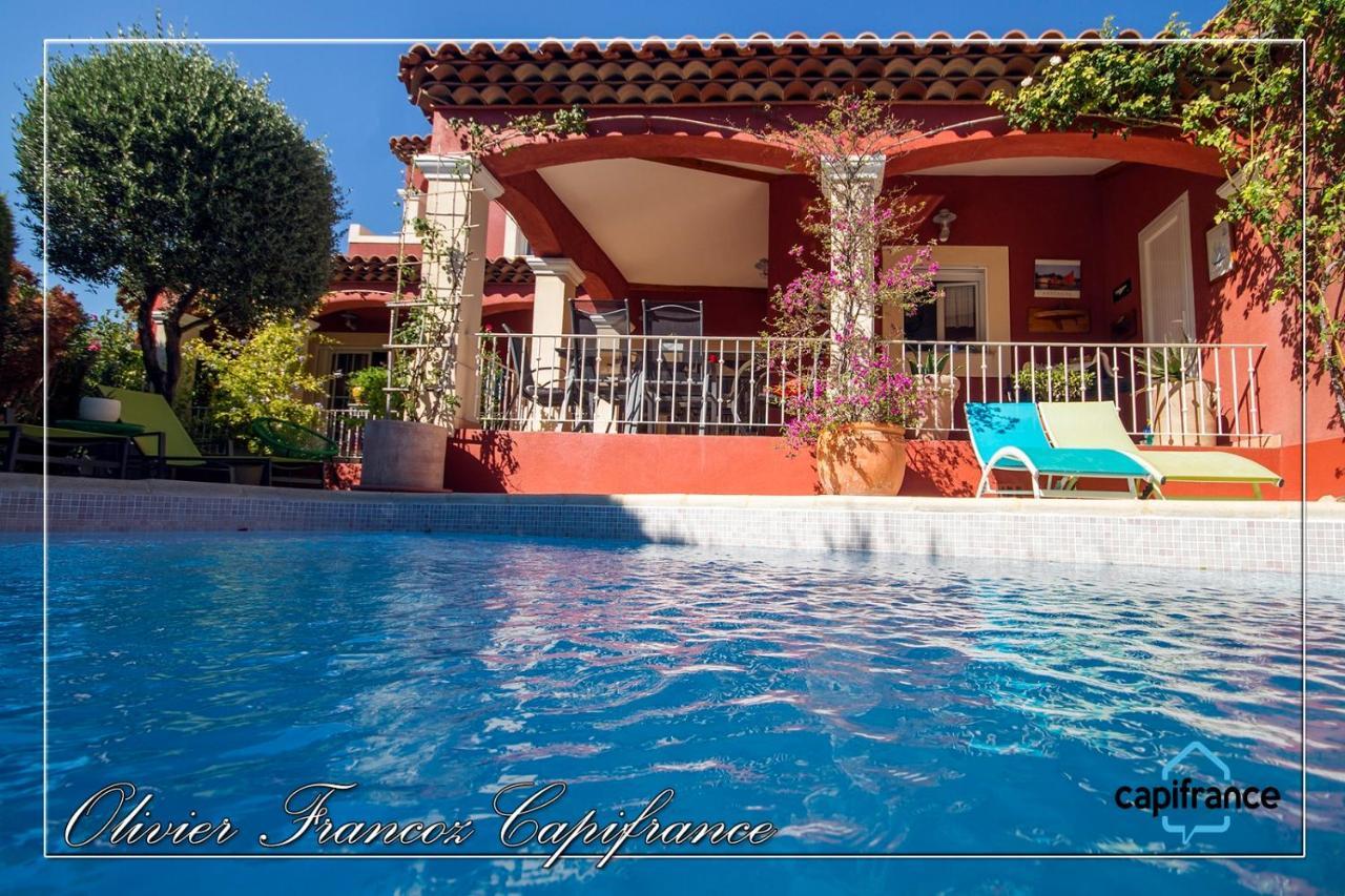 Villa sécurisée pres des lecques Saint-Cyr-sur-Mer Extérieur photo